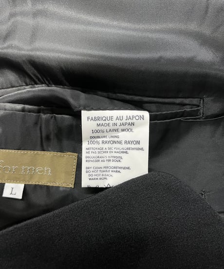 1990's Y's for men yohji yamamoto 3釦ジャケット（MH-J03-105）
