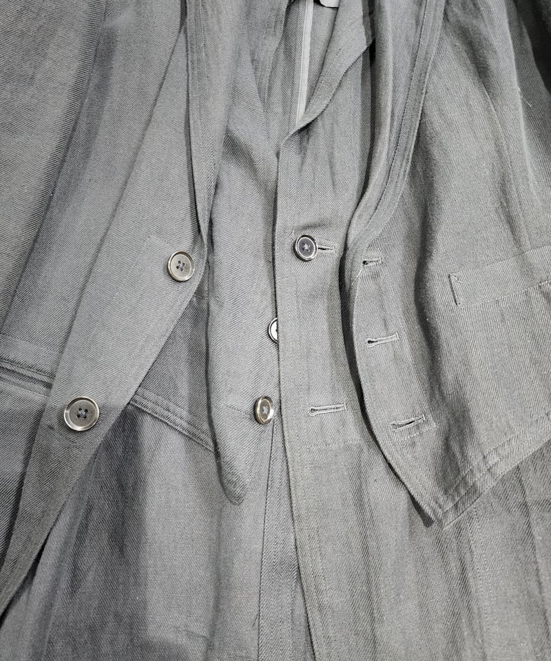 02ss yohji yamamoto pour homme 黒 レイヤードデザイン 02ss yohji yamamoto pour homme 黒 レイヤードデザイン