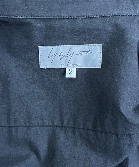 2016AW yohji yamamoto pour homme レイヤードスリーブブラウス（HR-B14-006）