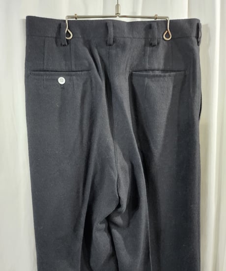 1997aw yohji yamamoto pour homme クロ テーパードパンツ (HI-P03-126)