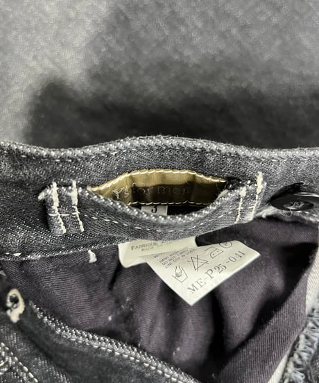 Y's for men yohji yamamoto サスペンダーデニムパンツ（ME-P25-041）
