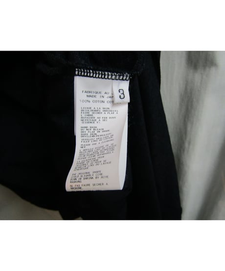 2014ss yohji yamamoto pour homme ロングカットソーワンピース（HG-T75-075）