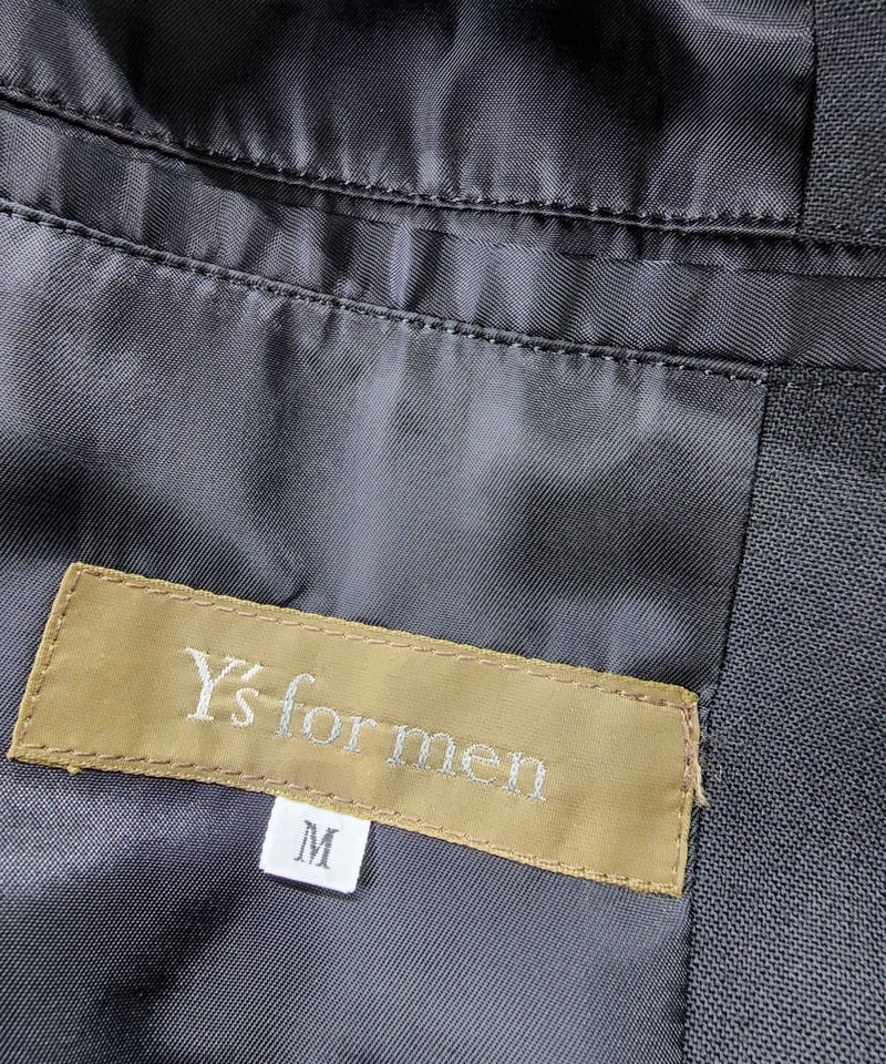 Y's for men yohji yamamoto 黒 3釦 シンプルジャケット (MC-J...