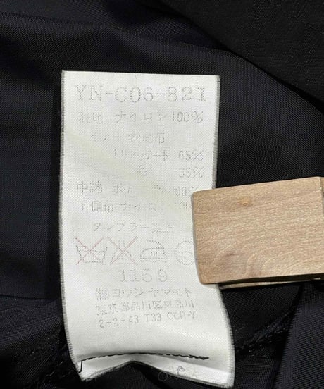 Y's yohji yamamoto フーテッドナイロンコート（YN-C06-821）
