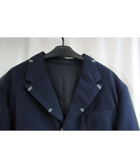 SAMPLE 1点物 89aw yohji yamamoto pour homme 紺 デザインビートルズジャケット