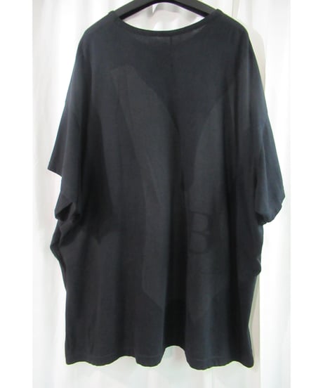 17ss BLACK and BLACK yohji yamamoto +noir  バックプリントデザインカットソー ND-T60-074