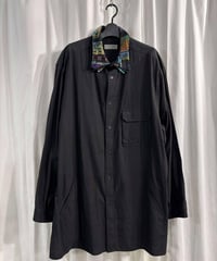 2019SS yohji yamamoto pour homme 襟脱着 ブラウス（HH-B68-047）