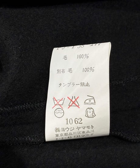 2004AW yohji yamamoto femme デザインブルゾン（FJ-T38-177）