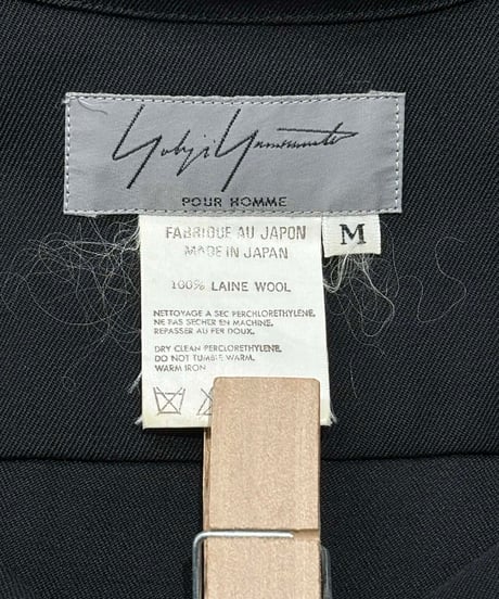 1997AW yohji yamamoto pour homme vintage プルオーバーロングシャツ（HI-B21-161）