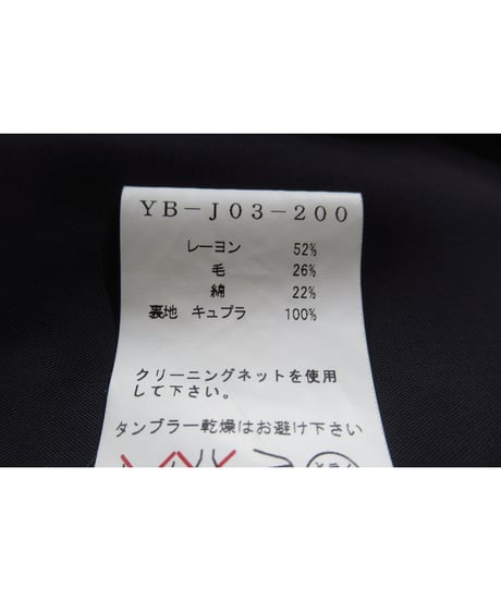 Y’s yohji yamamoto ポケットデザインジャケット（YB-J03-200）