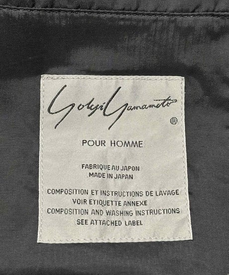 2018AW yohji yamamoto pour homme 1990SS REPLICA 犬刺繡ジャケット（HV-J68-528）