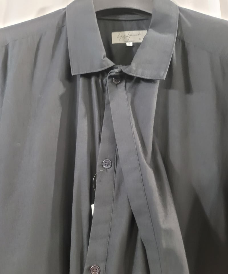 YOHJI YAMAMOTO POUR HOMME レイヤード半袖 yohji yamamoto - pour homme レイヤード風半袖PT / HX-T44-081