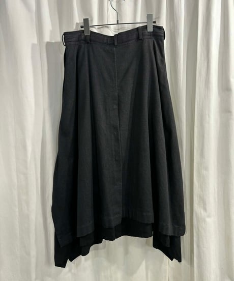 2018AW yohji yamamoto pourhomme レイヤードスカート（HV-S22-803）