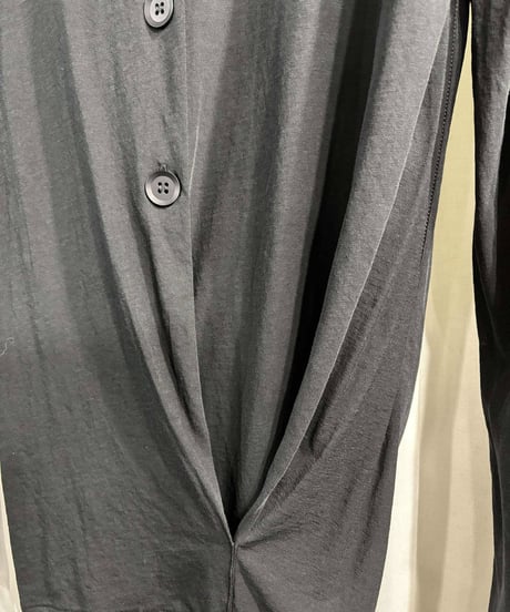 yohji yamamoto +NOIR 変形カットソー（NU-T32-077）