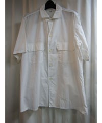Y's yohji yamamoto フラップポケットデザイン 半袖シャツ YD-B24-065