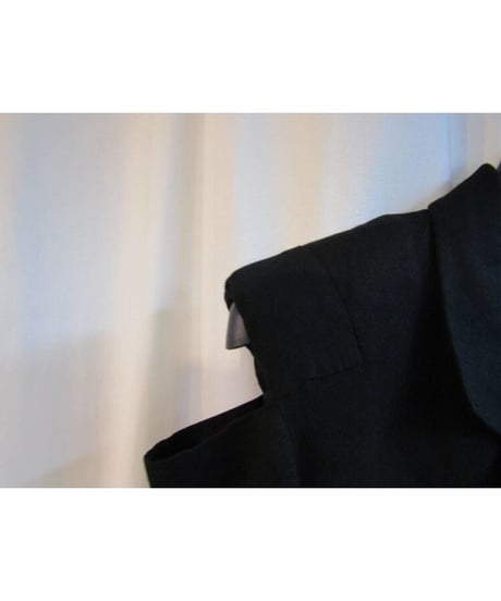 激レア 92ss yohji yamamoto femme vintage ロングスリーブデザインドレス FO-D81-311