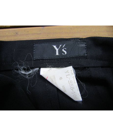 Y's yohji yamamoto ボタンデザインAラインスカート YL-S56-100