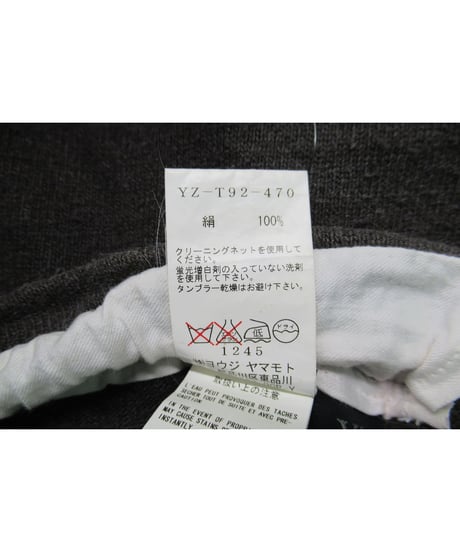 Y's yohji yamamoto 巾着付きデザインスカート YZ-T92-470