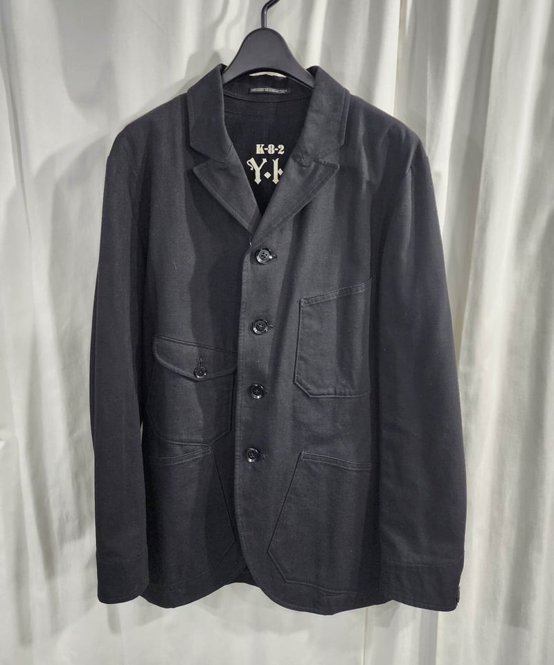 2009aw yohji yamamoto pour homme 黒 ミリタリーデザインジャケ 2009aw yohji yamamoto pour homme 黒 ミリタリーデザインジャケ