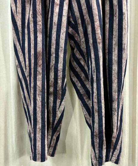 2018SS yohji yamamoto pour homme ストライプパンツ（HW-P37-016）