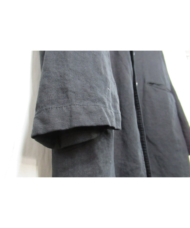 yohji yamamoto pour hommeリネン 04ss ジャケット 04ss yohji yamamoto pour homme 麻 ステッチデザインジャケット