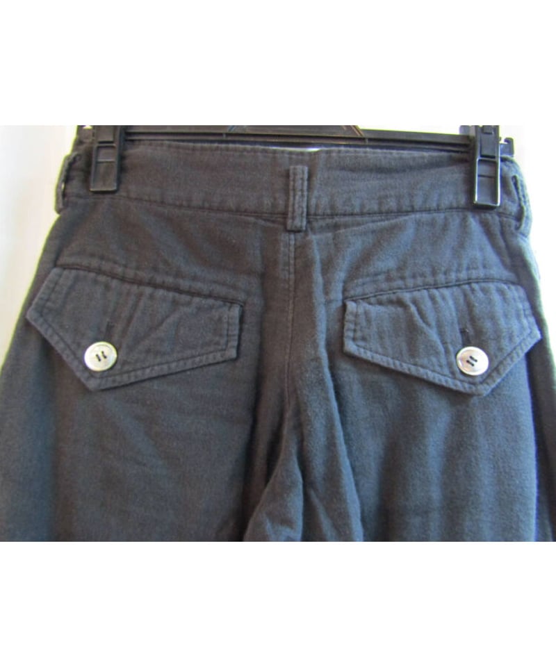 Y's yohji yamamoto 裾デザインクロップドパンツ YD-P16-031 | L