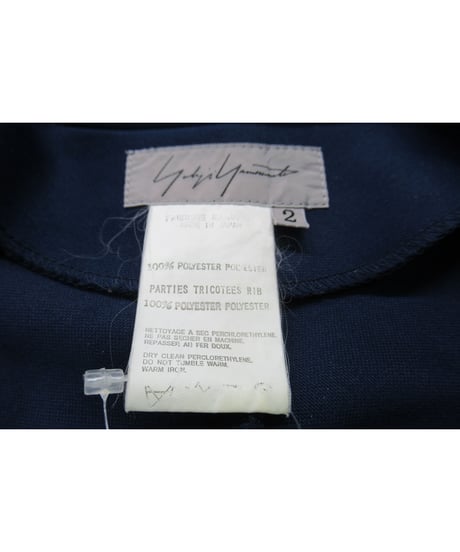 難あり 02aw yohji yamamoto femme 裾リブ ジャージブルゾン（FV-J10）