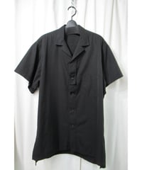 yohji yamamoto +noir デザイン半袖ブラウス（ND-B01-001）