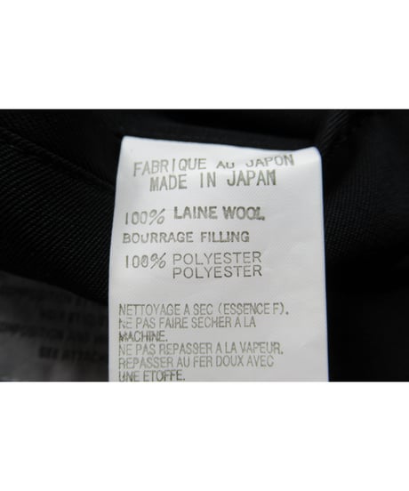 09aw yohji yamamoto pour homme ダブルファスナーデザイン ダウンベスト（HZ-V03-166）