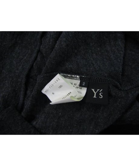 Y's yohji yamamoto アシメトリー変形カーディガン YU-T15-191