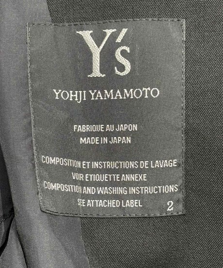 Y's yohji yamamoto ショートジャケット（YY-J06-100）