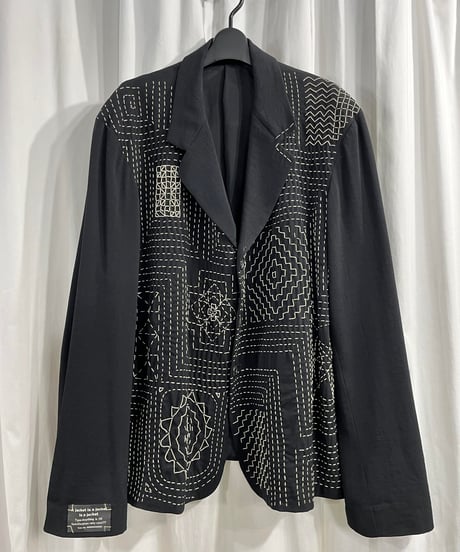 1995SS yohji yamamoto pour homme 刺し子ジャケット（HB-J05-104）