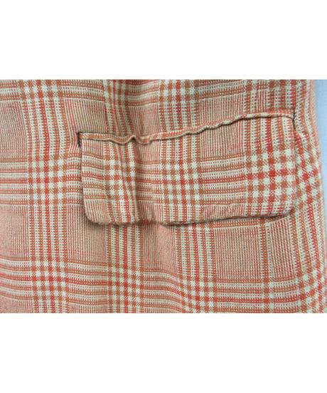 激レア AD1993 COMME des GARCONS HOMME PLUS 脱色 グレンチェック ベスト付きジャケット PJ-04022M
