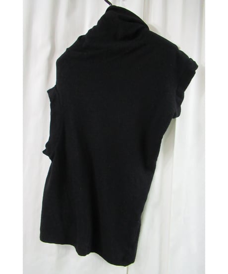 Y's yohji yamamoto アシメトリーデザインニットカットソー YK-T06-540