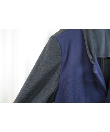 80’s yohji yamamoto pour homme vintage 切替えニットジャケット HJ-1