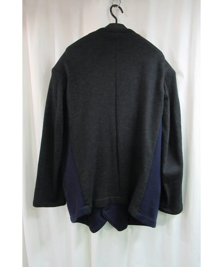 80’s yohji yamamoto pour homme vintage 切替えニットジャケット HJ-1