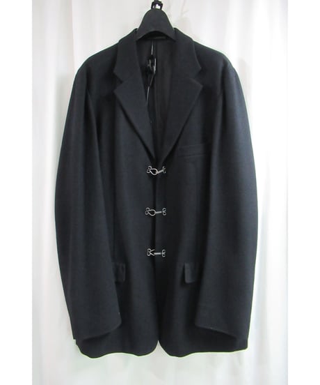 99aw yohji yamamoto pour homme vintage ジプシー カギホックボタンセットアップ HN-J63-151