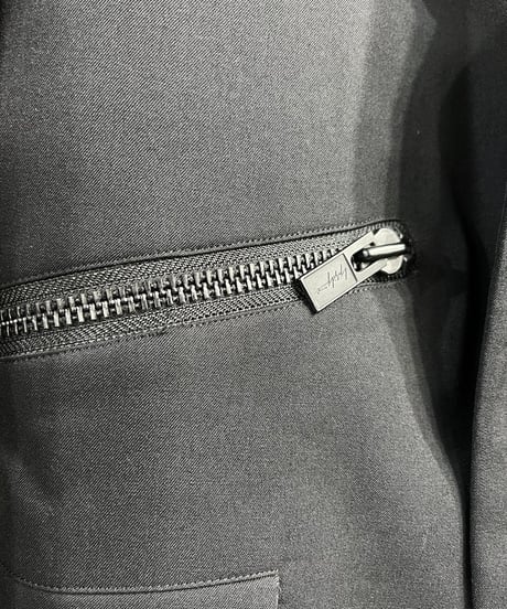 2021AW yohji yamamoto pour homme 右脇ファスナー開きジャケット（HX-J13-100）