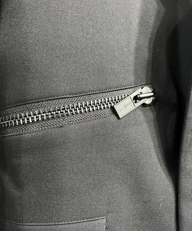 Yohji Yamamoto Pour homme ジャケット yohji yamamoto - pour homme 右脇ファスナーあきJK / HX-J13