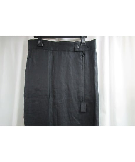 新品 05ss yohji yamamoto femme デザインジッパー付きスカート FY-S06-301