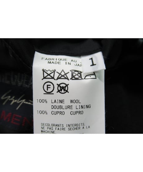 19aw REGULATION MEN yohji yamamoto ロングトレンチコート（HC-C02-140）