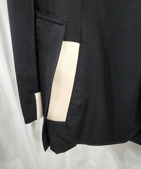 04ss yohji yamamoto pour homme  セットアップカラー釦スーツ  (HZ-J72-100)