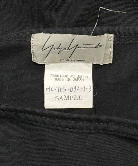 SAMPLE 2019AW yohji yamamoto pour homme プリントカットソー（HC-T05-072）