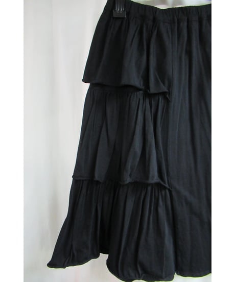 Y's for living yohji yamamoto フリルデザインフレアスカート YL-S1