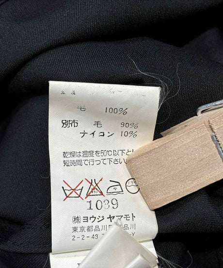 Y's yohji yamamoto ウール ロングワンピース（Y-D-226xxx）
