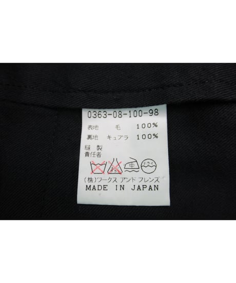 LQ yohjiyamamoto 裾ダブル シンプルワイドパンツ 0363-08-100-98