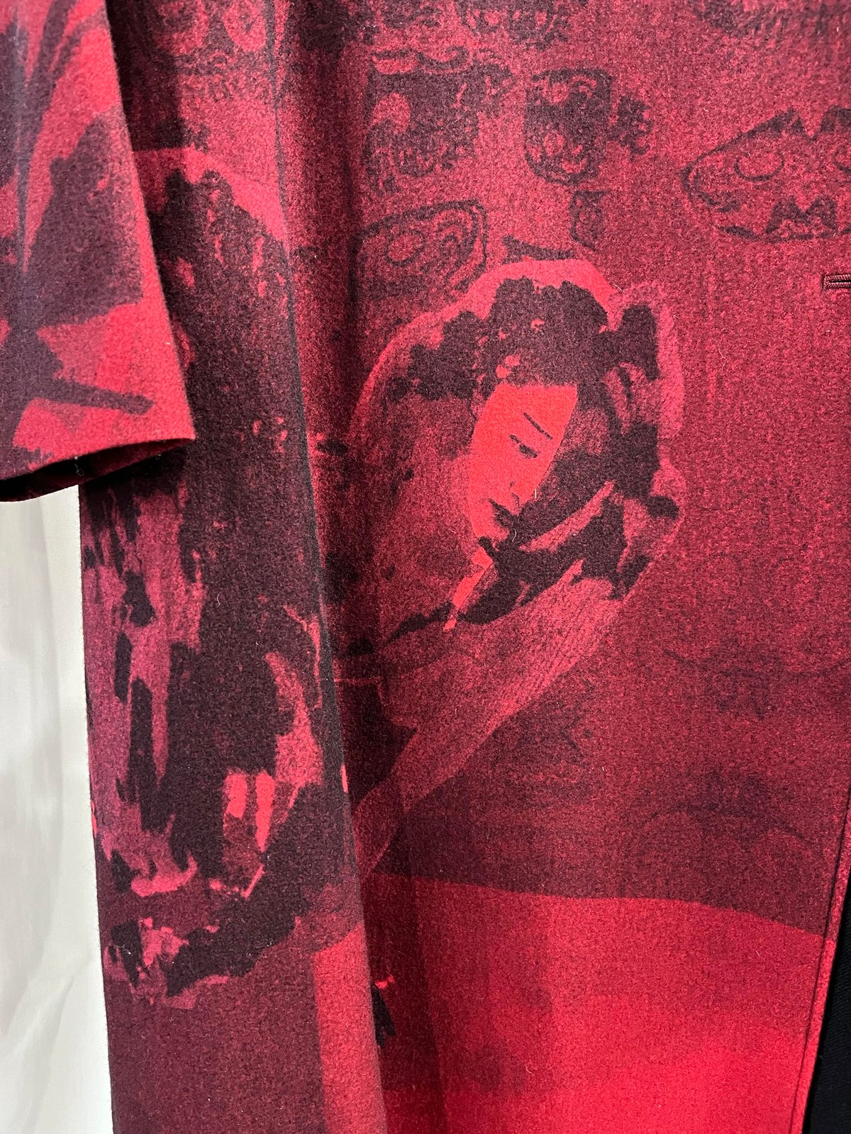 2018AW yohji yamamoto pour homme グラフィックドレスコート（H