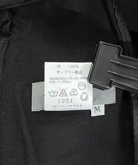 未使用 1999SS yohji yamamoto pour homme 裾ファスナー綿パンツ（HC-T93-078）