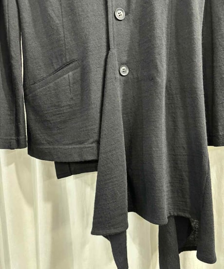 yohji yamamoto +NOIR アシンメトリージャケット（NR-J04-109）