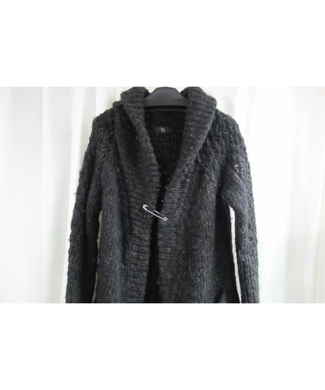 Y's yohji yamamoto SAMPLE ローゲージニットカーディガン YP-K03-170